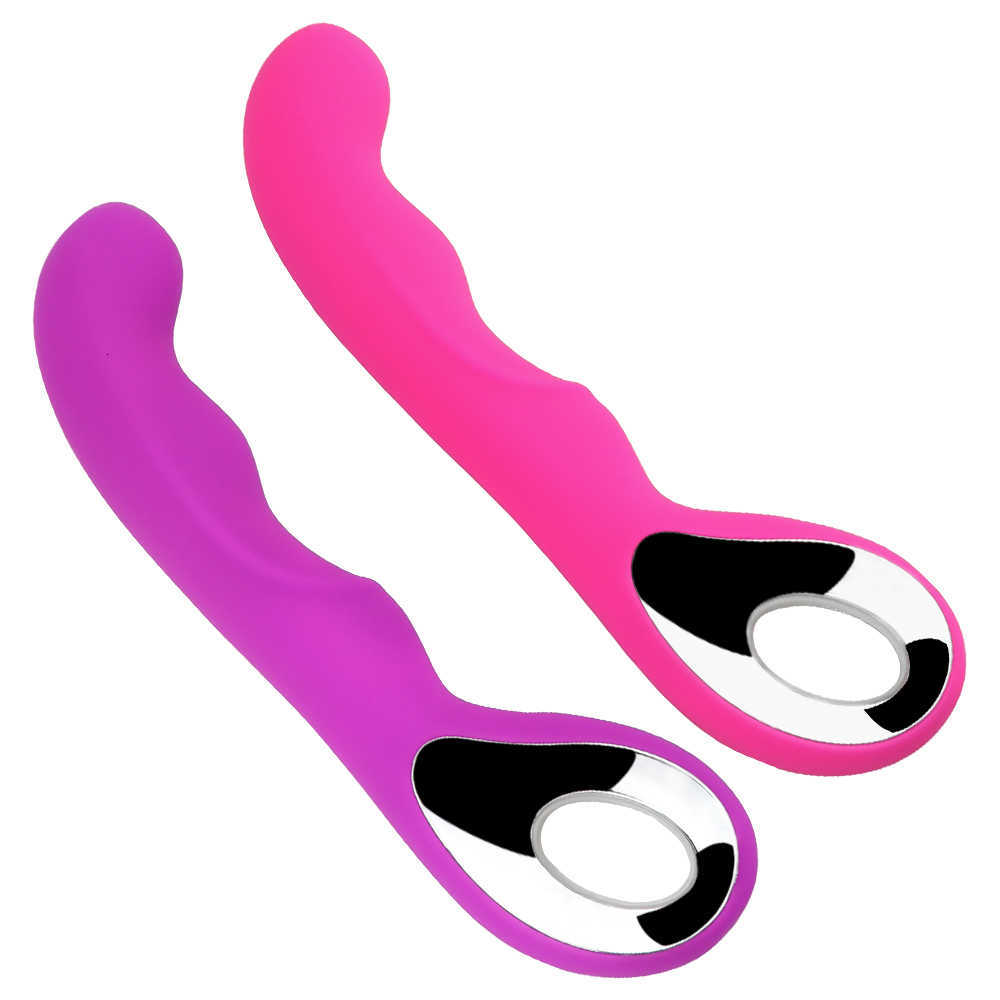 Speed USB Rechargealbe Magic 10 Wand Massager Dildo Vibrators Dual Clitoris Stimulator G Spot Vibrator Adults Sex Toys for Woman M260626