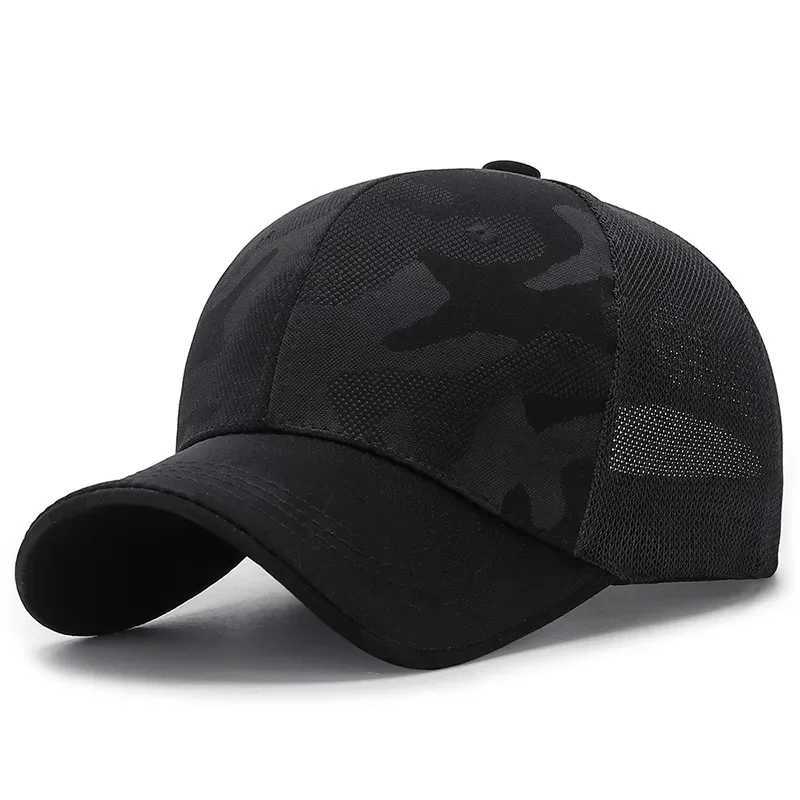 Light Plate Camouflage Breathable Unisex Baseball Net Caps Spring Summer Outdoor Adjustable Casual Hats Dad Hat Sunscreen Hat M260626 - view 4