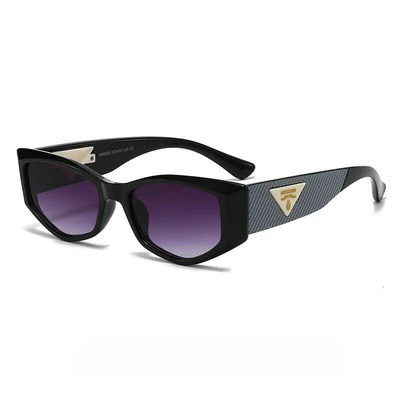 New Special-Shaped Light Luxury Small Cat Eye Fashion Sunglasses Women Triangle Premium Sunshade Sun Glasses Ladies Uv400 - view 6