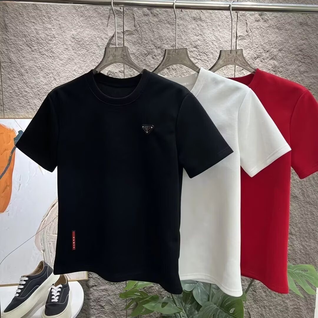 Trendy Brand, Summer Loose Fit, New Style, Popular Online, Trendy, Simple Short-Sleeve Top - view 4