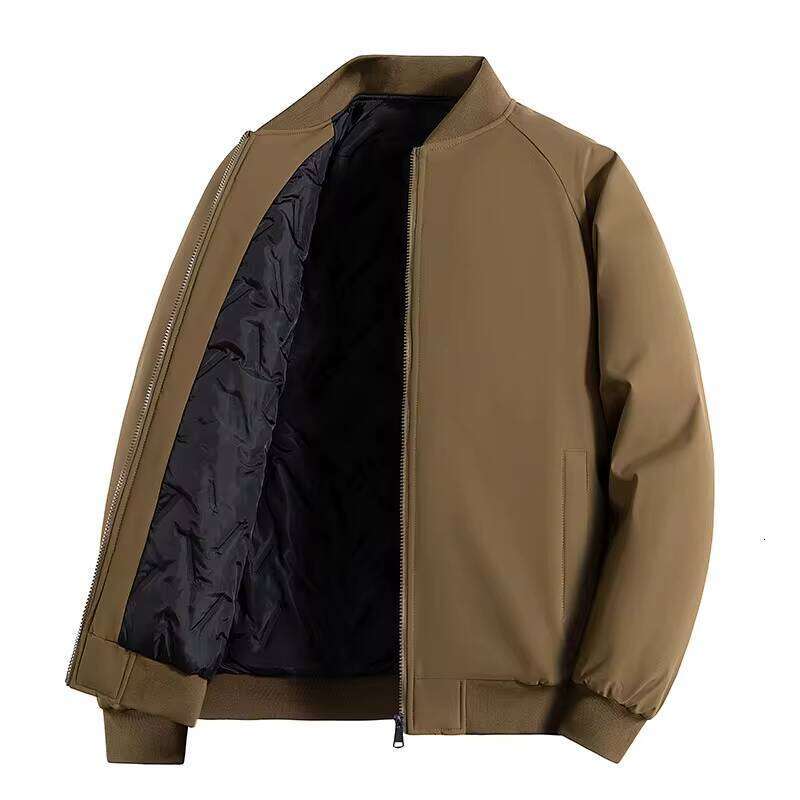 Men's New Autumn Winter Korean Style Trendy Short Thickened Down Coat Casual Parkas Solid Color Jacket Zipper Male Clothes W260626 - view 5
