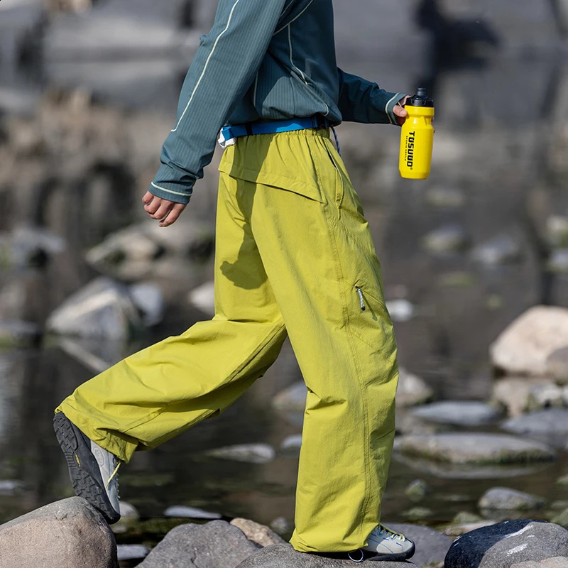 CHRLCK Mens Waterproof Hiking Pants Quick Dry Windproof Outdoor Trousers Women Multi Pockets Cargo Camping Fishing 260625 - view 7