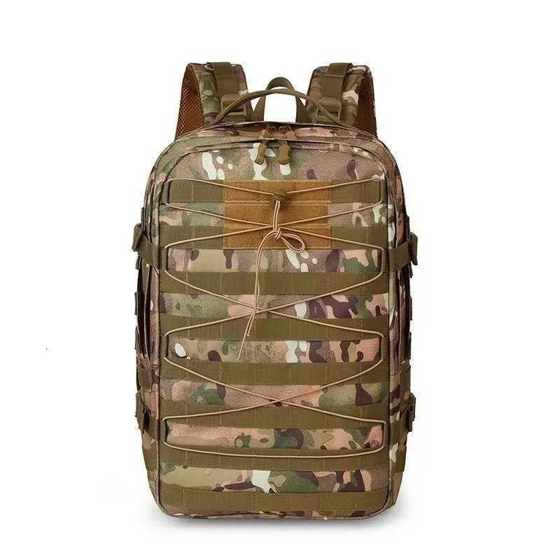 Camouflage Durable Outdoor Backpack 3P Double Shoulder Hiking and Mountaineering Large Capacity Backpack M260626 - view 4