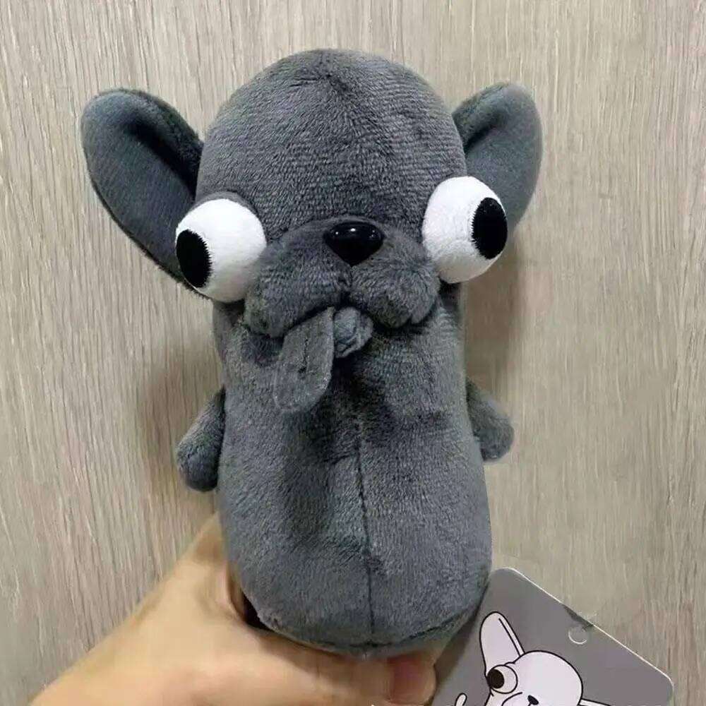 Keychain Stuffed Animals Chihuahua Doll School Backpack Pendant Weird Cute Plush Puppy Pet Gift Kids Toy 26Y0626 - view 5