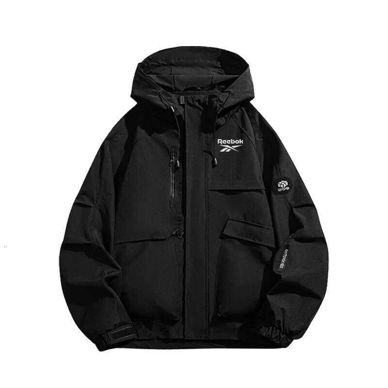 Reebok men's windproof waterproof jacket, suitable spring autumn seasons. The top choice for cyclists, hikers and ca W260626 - view 6