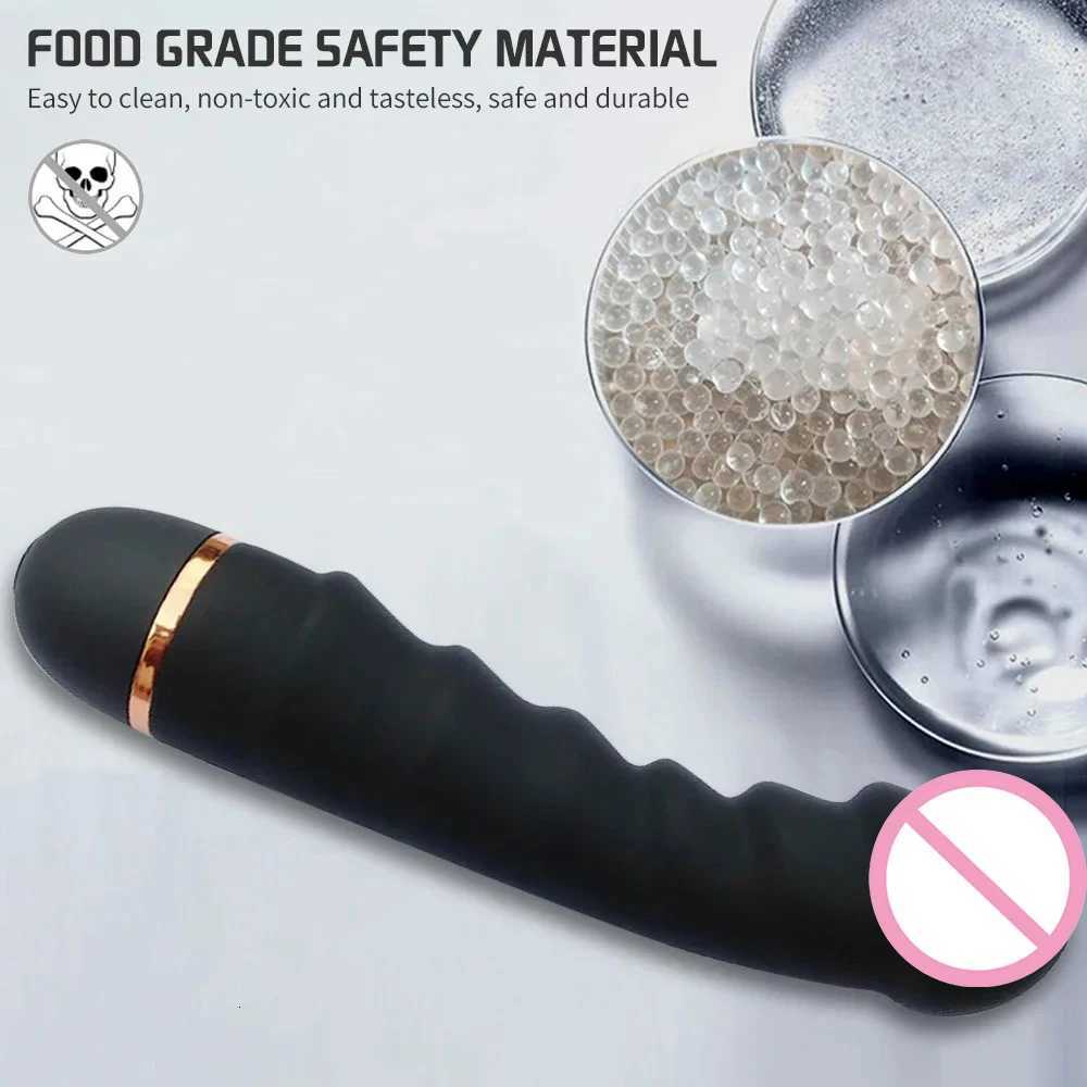 Modes Strong Motor Soft 10 Silicone Realistic Dildo Vibrator G Spot Clitoral Vaginal Stimulator Adult Sex Toys 18 M260626 - view 5