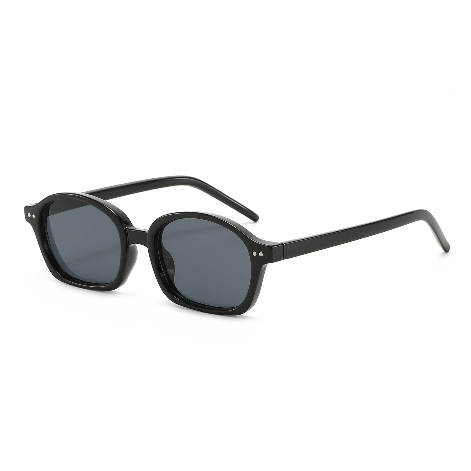 New Fashion Oval Studded Sunglasses, Unique And Versatile, Street Style Jelly-Colored Artistic Casual Women's Sunglasses