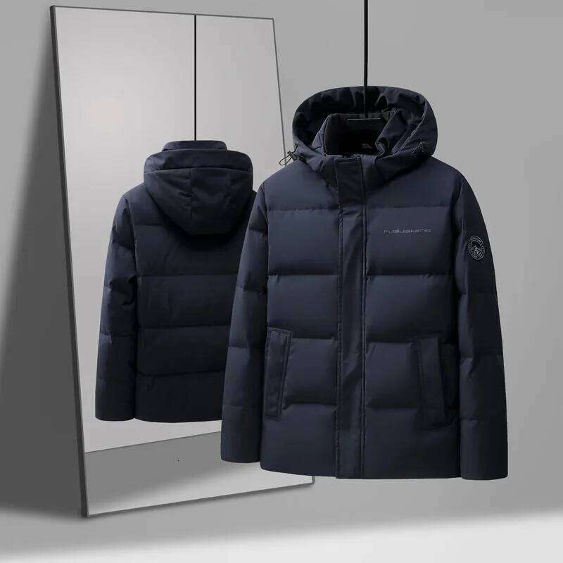 Fashionable High-quality Outdoor Hiking Camping Trend Gradient Down Versatile Windproof Breathable and Warm Jacket W260626 - view 6
