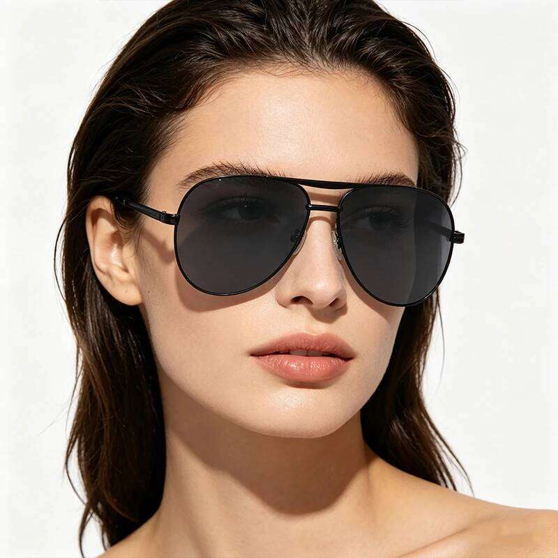 Brand Design Pilot Polarized Sunglasses For Men Women Fashion Trend Outdoor Cycling Car Driving Sun Glasses Goggle Eyewear 2026 26Y0626 - view 4