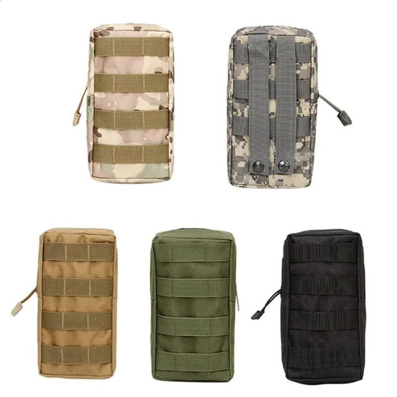 Outdoor Molle EDC Pouch Waterproof Nylon MultiPurpose Pack Tactical Universal Hunting Camping Bag MOLLE Accessories Pocket 260625 - view 1