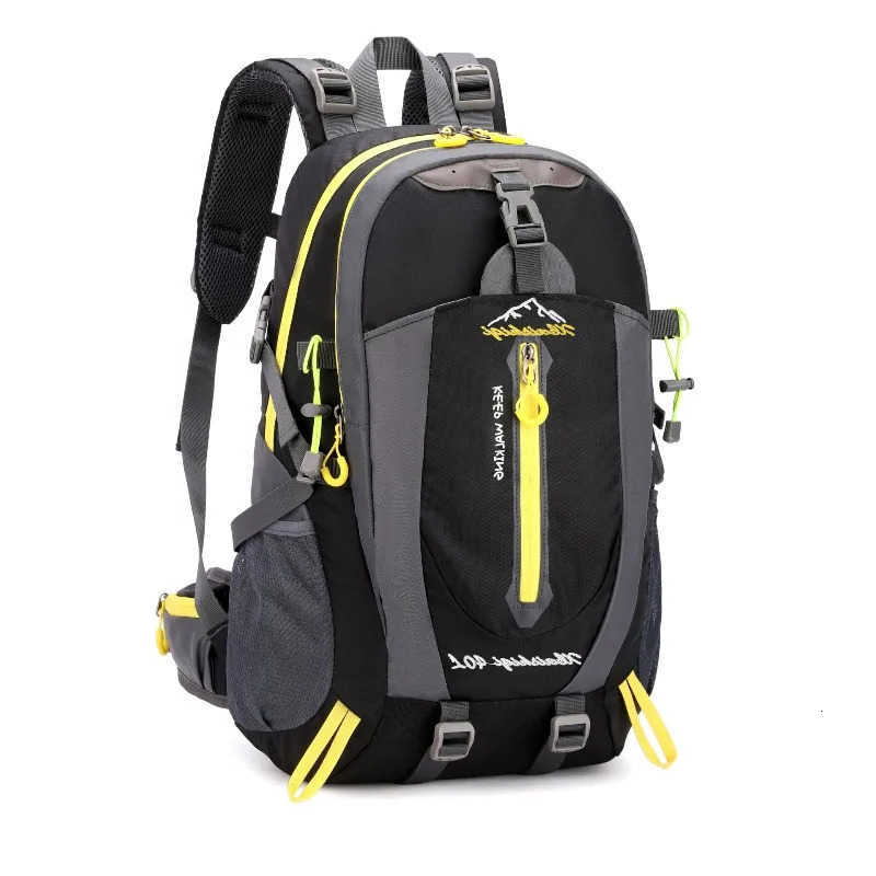 Camping Outdoor Mountaineering Backpack Hiking Double Shoulder Bag Mens Casual Travel Bag New Sports Backpack M260626