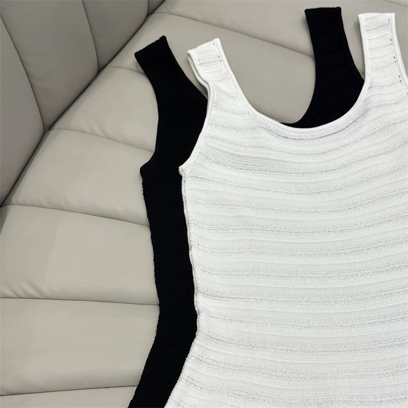womens dress elastic knitted slim mini for summer 2026 suspender sleeveless short y2k casual dresses 260625 - view 6