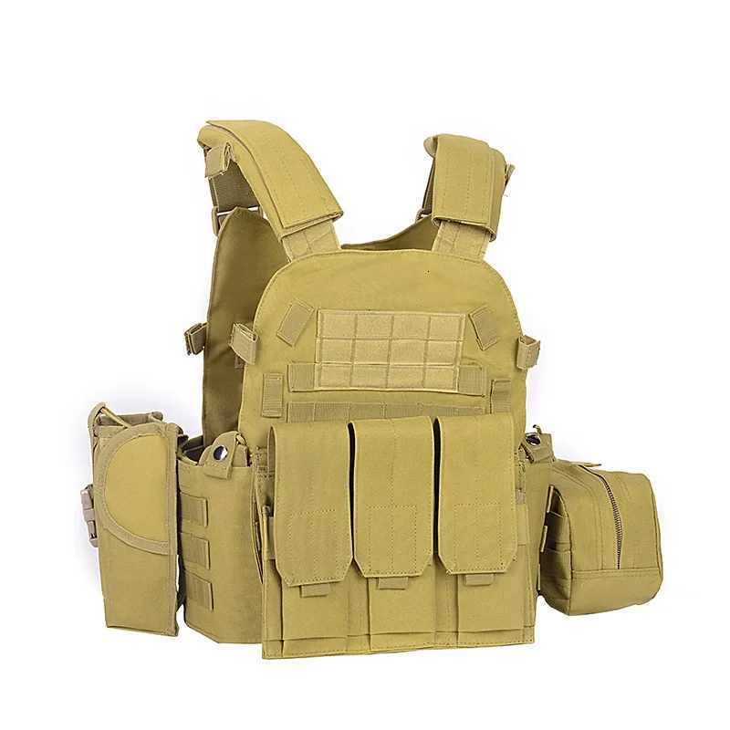 Camping 6094 Real Jungle CS Lightweight Combat Tactical Vest Solid Color Outdoor Quick-Release Tactical Vest M260626 - view 6