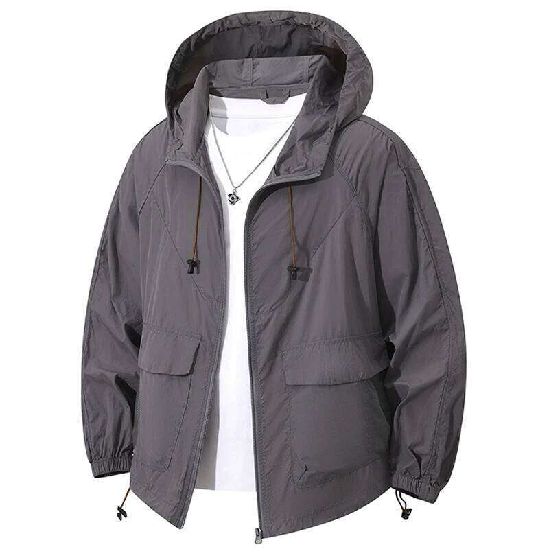Summer Ice Silk Hiking Jackets Men Fishing Cycling Hooded Gym Sports Running Coats Outdoor Sun-Protective Jacket Women Clothing W260626 - view 6