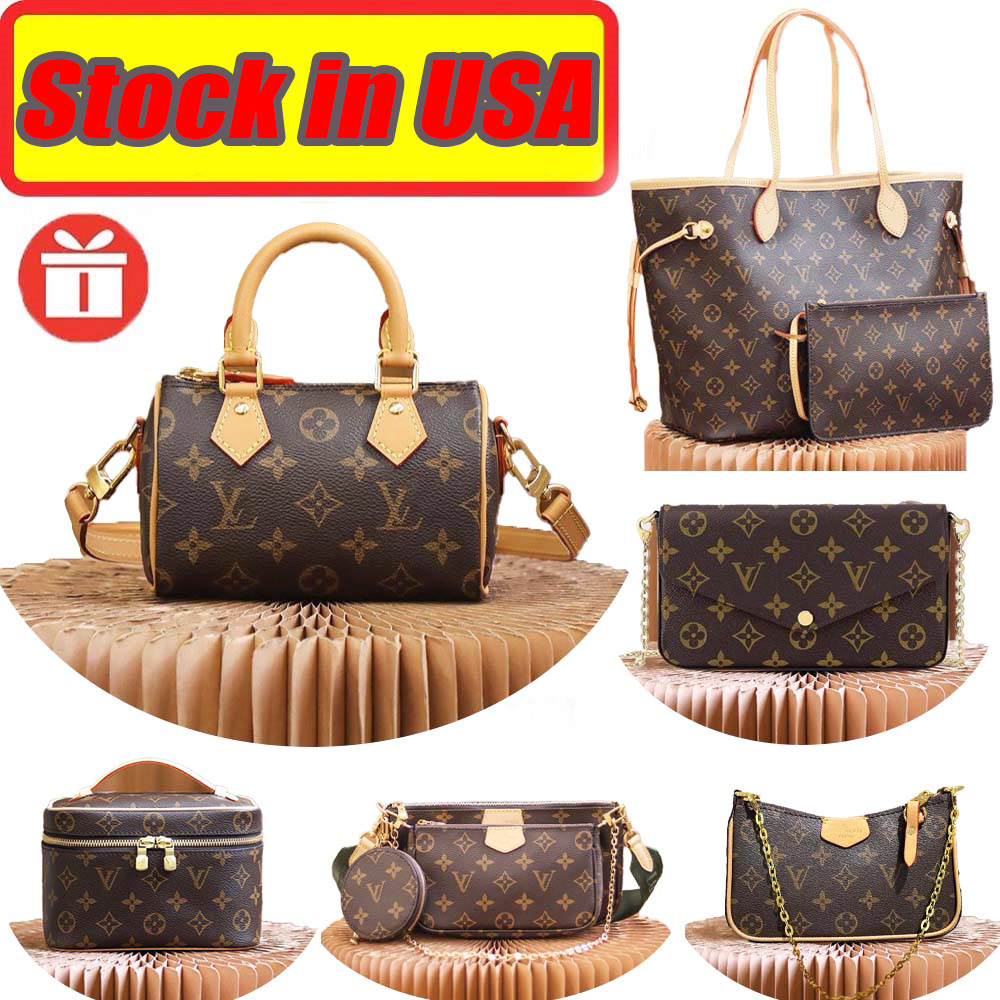 designer bag Luxury bag louis vittonbag nano speedy purses Monogram bag 2026 bags for women designer Messenger Bags nano pilow crossbody handbag shoulder tote bags