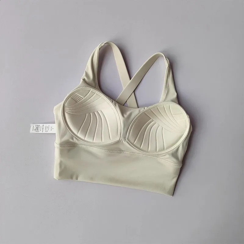 Womens Shock-Absorbing Yoga Sports Bra Summer Fitness Gathered Breasts Accessory Breathable Comfortable Yoga Sports Bra 260626 - view 7