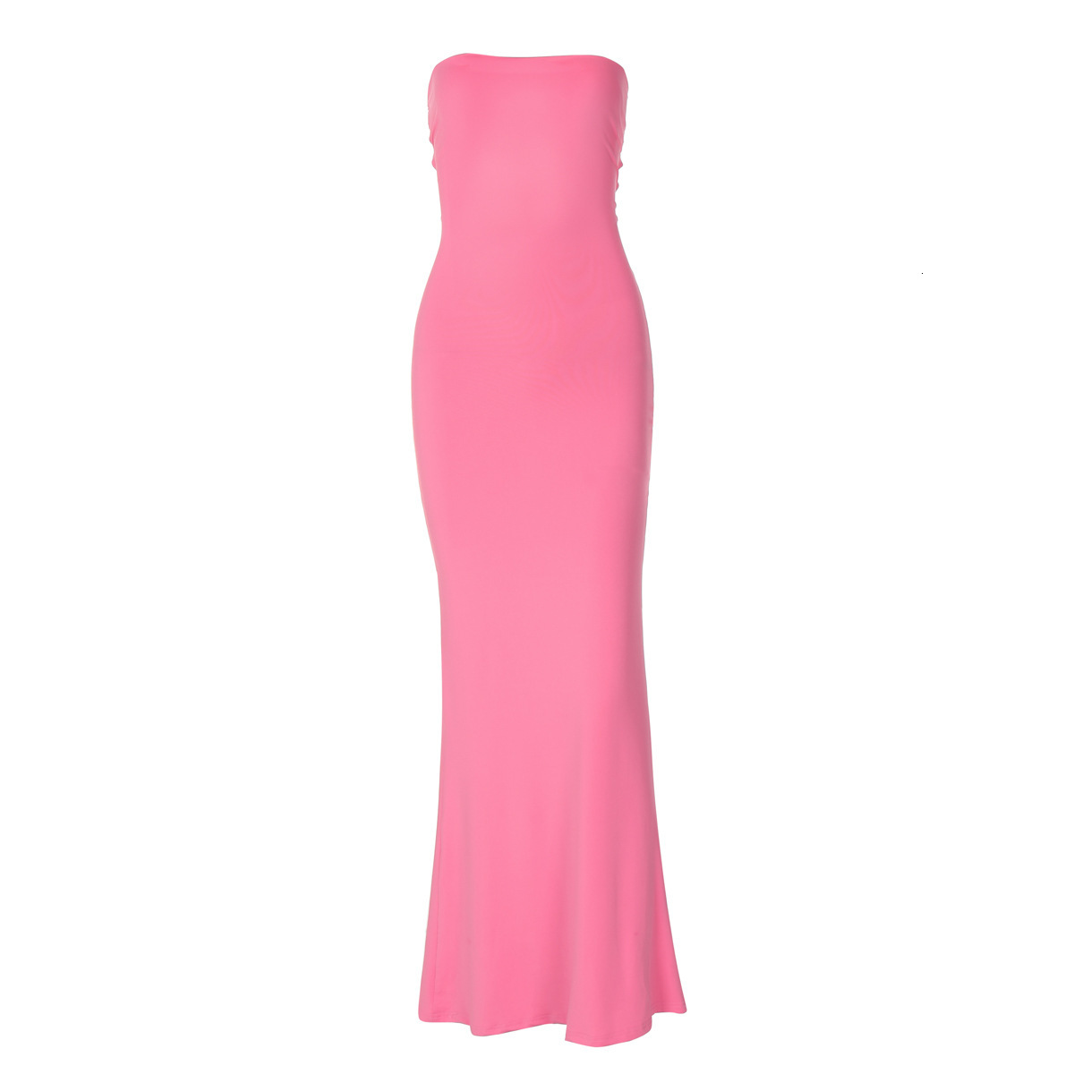 Womens Summer New Off-Shoulder Strapless Backless Tie Sexy Slim Waist Dress - view 6