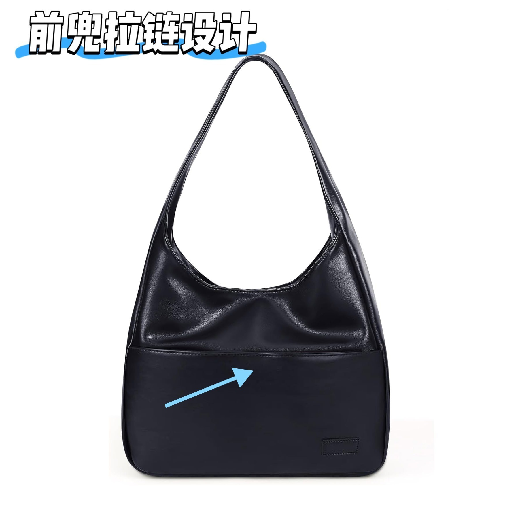 2026 New South Wind Style Retro Women's Bag, High-End Large-Capacity Commuting Underarm Shoulder Bag For Cross-Border Sales Underarm Bag Vintage - view 5