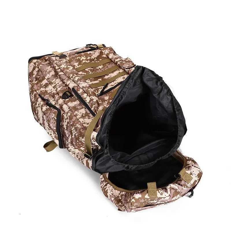 Climb Bag 80L/100L Bag Mountaineering Tactical Backpacks Large Backpack Outdoors Hiking Camping Travel Bags M260626 - view 6