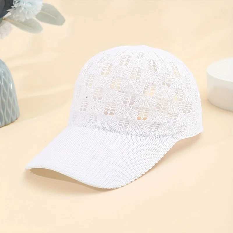 Breathable Mesh Baseball Womens - Adjustable Lightweight Stylish Openwork Design Sun Hat M260626 - view 6