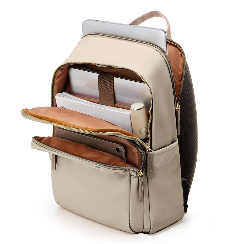 Simple Large Capacity Backpack Women Travel Business Teacher Laptop Shoulder Bag Girl School Student Purse y260615