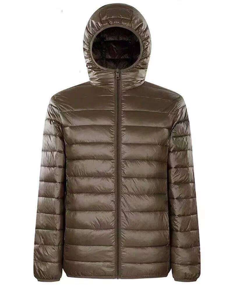 Unisex Hooded Lightweight Short Coat, Autumn Winter Loose Plus Size Silk Cotton Warm Jacket J260626 - view 5