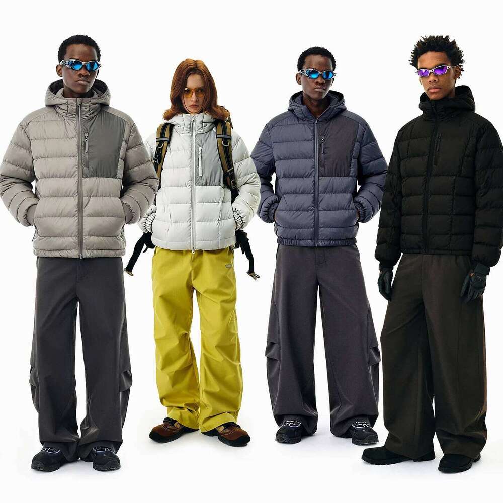 Waterproof Lightweight Jacket, 90% White Duck Down Packable Hooded, Winter New Travel Puffer Coat Unisex Outdoor J260626 - view 6