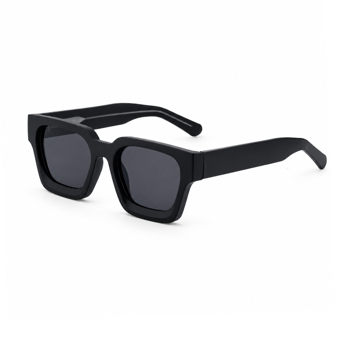 New Fashion Square Frame Personalized Acetate Clip-On Versatile Sun Protection Sunglasses For Men - view 1