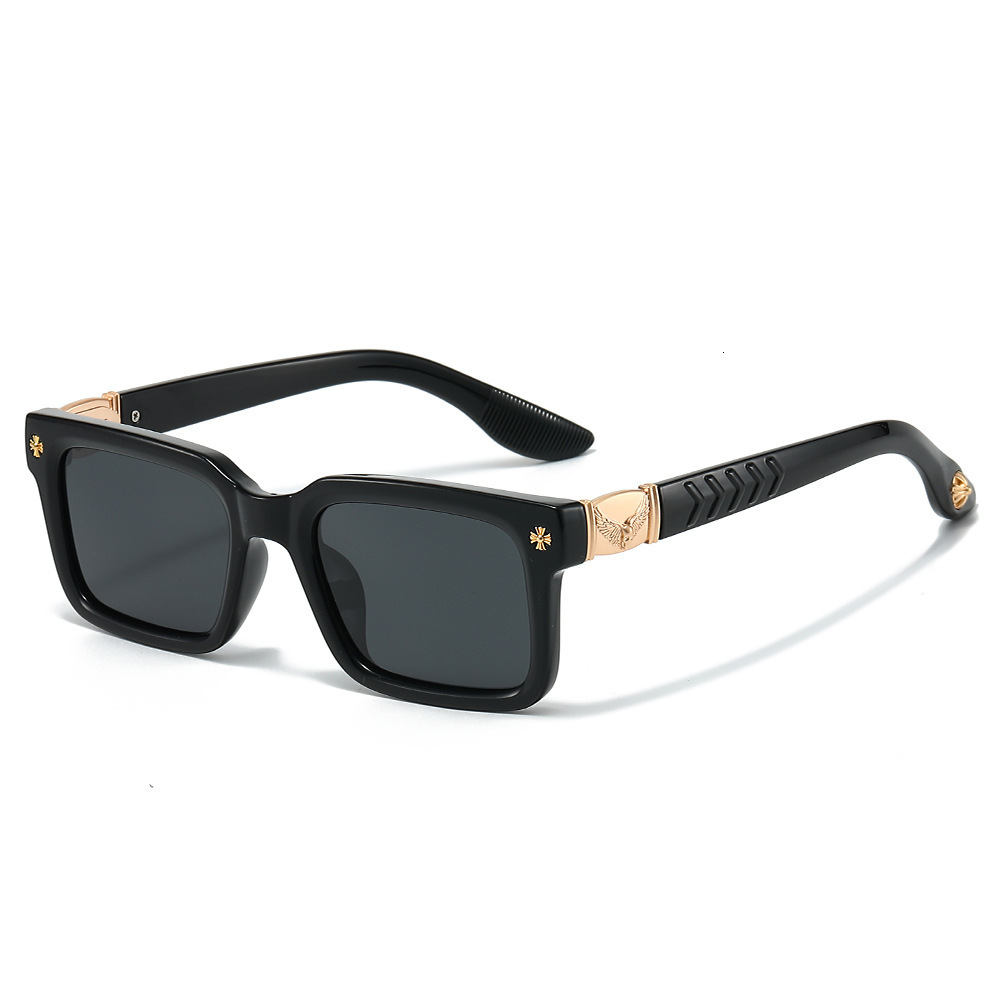 2026 New Simple Square Polarized European And American Fashion Retro Unisex Street Style Sunglasses - view 6
