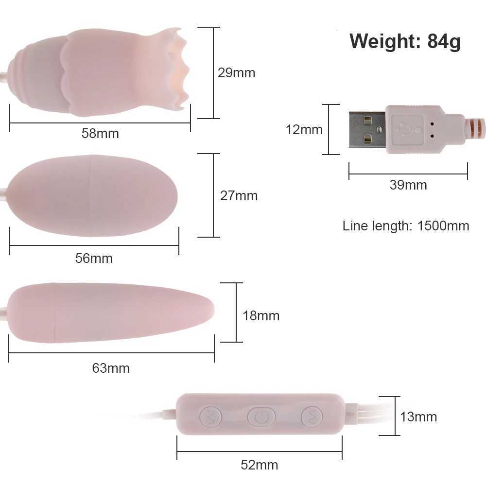 USB Tongue Modes Vibrator 10 3in1 Vibrating G-spot Massage Oral Licking Clitoris Stimulator Erotic Adults Sex Toys for Women M260626 - view 5