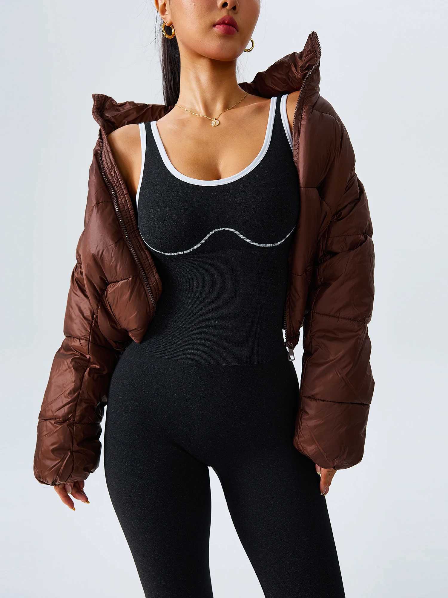Seamless Bodysuit Sportswear Woman Women Gym Jumpsuits Sport Woman Clothing Yoga Clothes Outfit Fitness Women Sports Overall M260626 - view 4