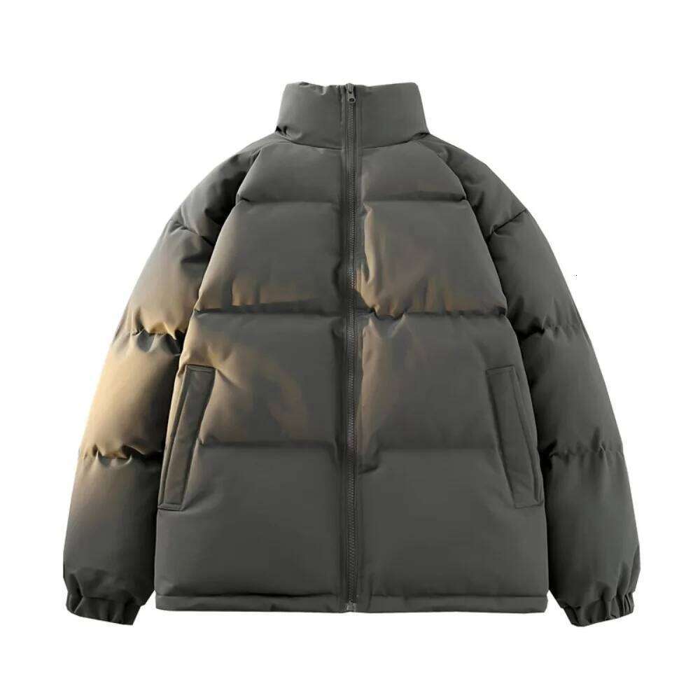 Winter Jacket Men Parkas Thicken Warm Mens Stand Collar Jackets Solid Color Parka Coat Women Fashion New Streetwear J260626 - view 5