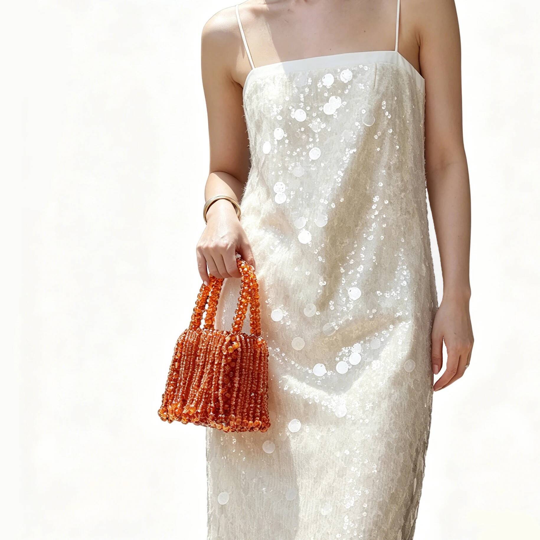 Purses And Handbag Luxury Clutch Purse Handmade Pearl Decoration Party Wedding Evening Banquet Bag Andralyn - view 5