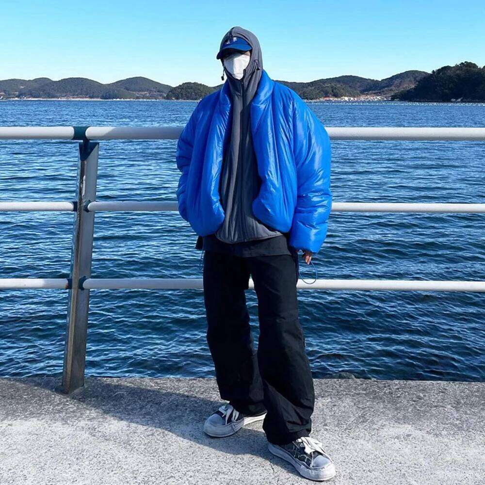 2023fw YZY DONDA PUFFER JACK Parkas Men Women Solid Color Velvet Thicken Keep Warm Down Jacket Coats J260626 - view 6
