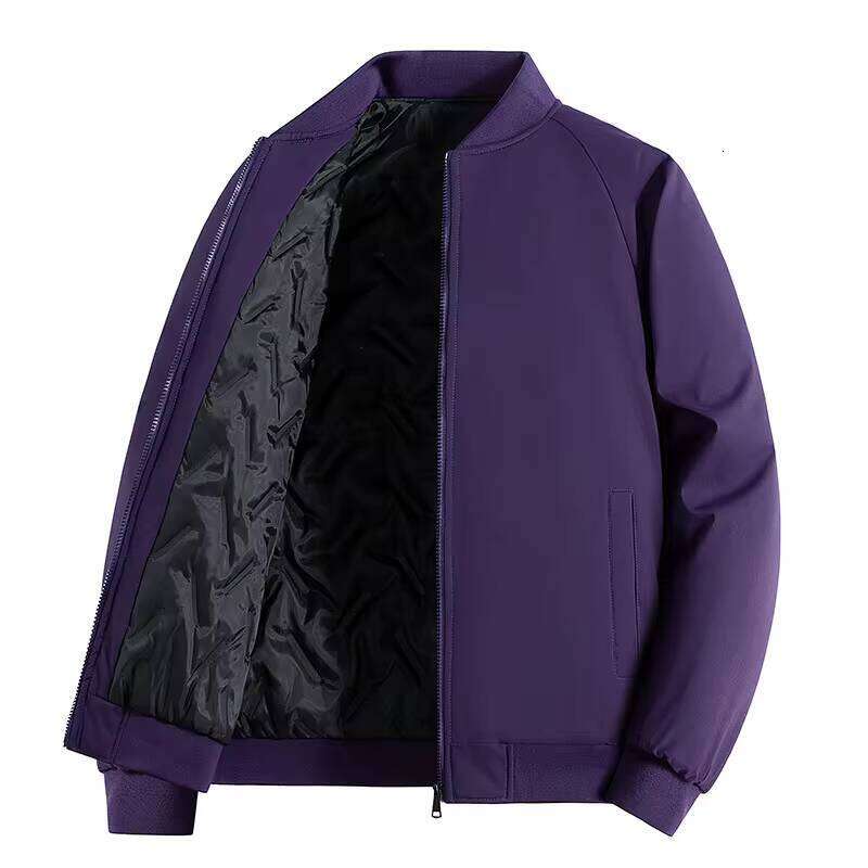 Men's New Autumn Winter Korean Style Trendy Short Thickened Down Coat Casual Parkas Solid Color Jacket Zipper Male Clothes W260626 - view 3
