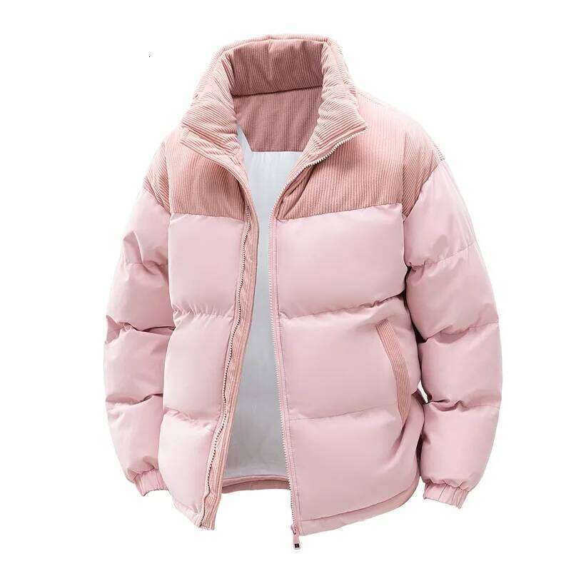 Men's Winter Thickened Jacket with Fleece Warm Cold-Proof 2025 Trendy Cotton-Padded Coat for Men J260626 - view 5