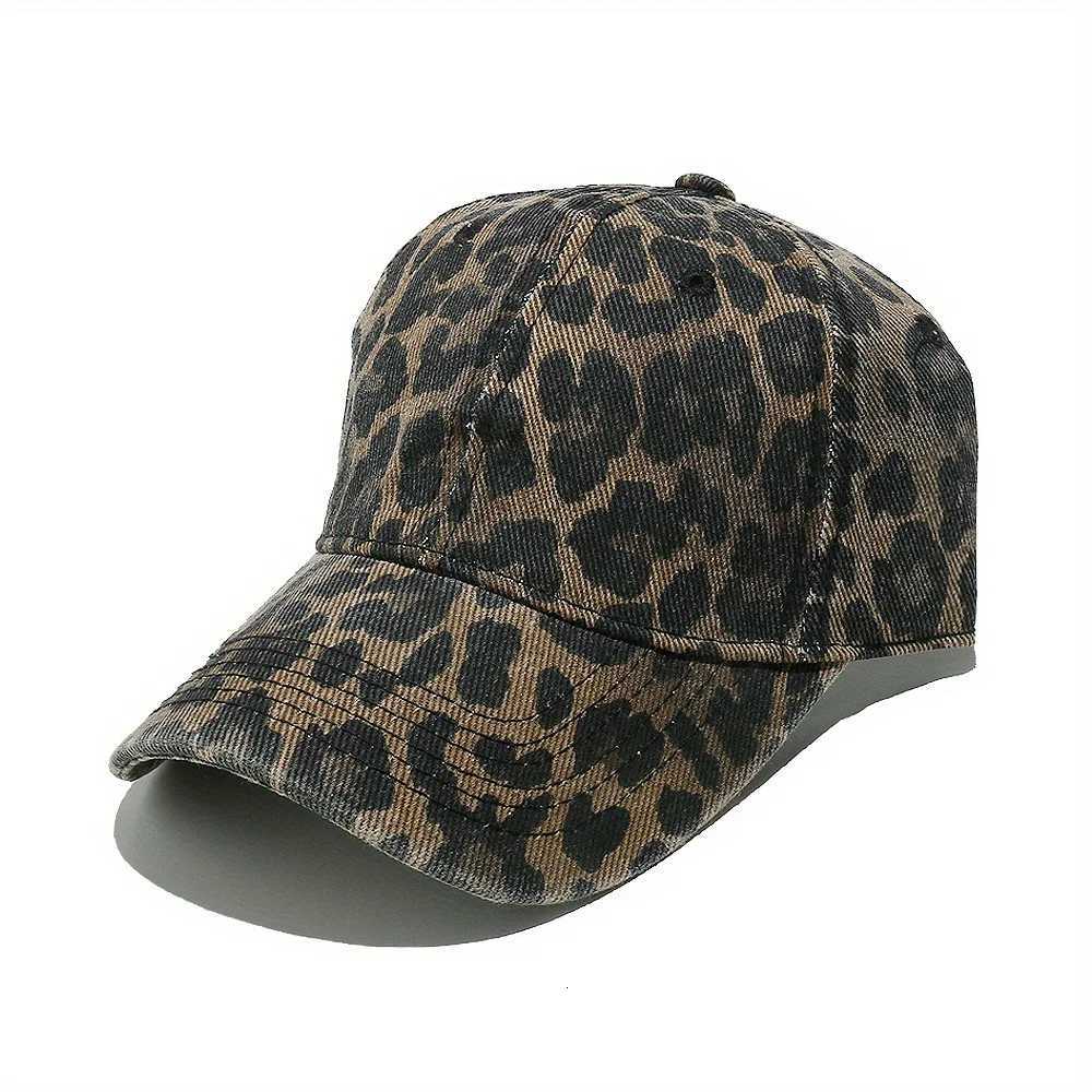 Spring/Summer Womens Baseball New Fashionable and Versatile Sun Hat with Leopard Print M260626 - view 5