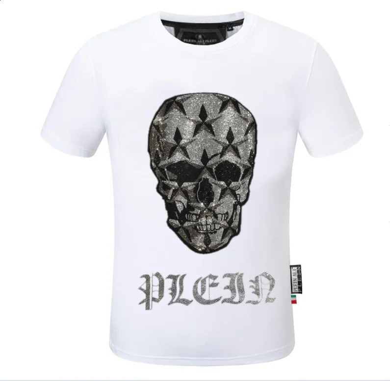 Homme Diamond Men PLEIN ALI Summer Slim Fit T-Shirts Men Short Sleeve Streetwear High Quality Outfits 260626 - view 3