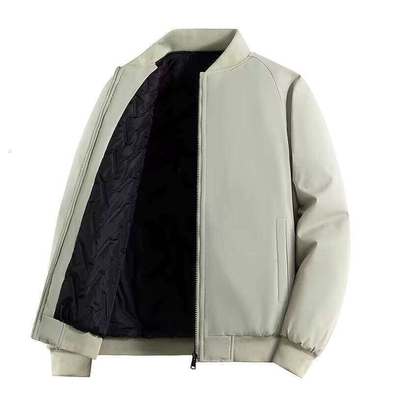 Men's New Autumn Winter Korean Style Trendy Short Thickened Down Coat Casual Parkas Solid Color Jacket Zipper Male Clothes W260626 - view 7