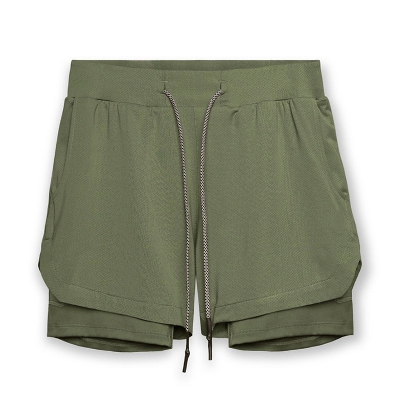 Camo Running Shorts Men Gym Sports Shorts 2 In 1 Quick Dry Workout Training Gym Fitness Jogging Short Pants 260624 - view 7