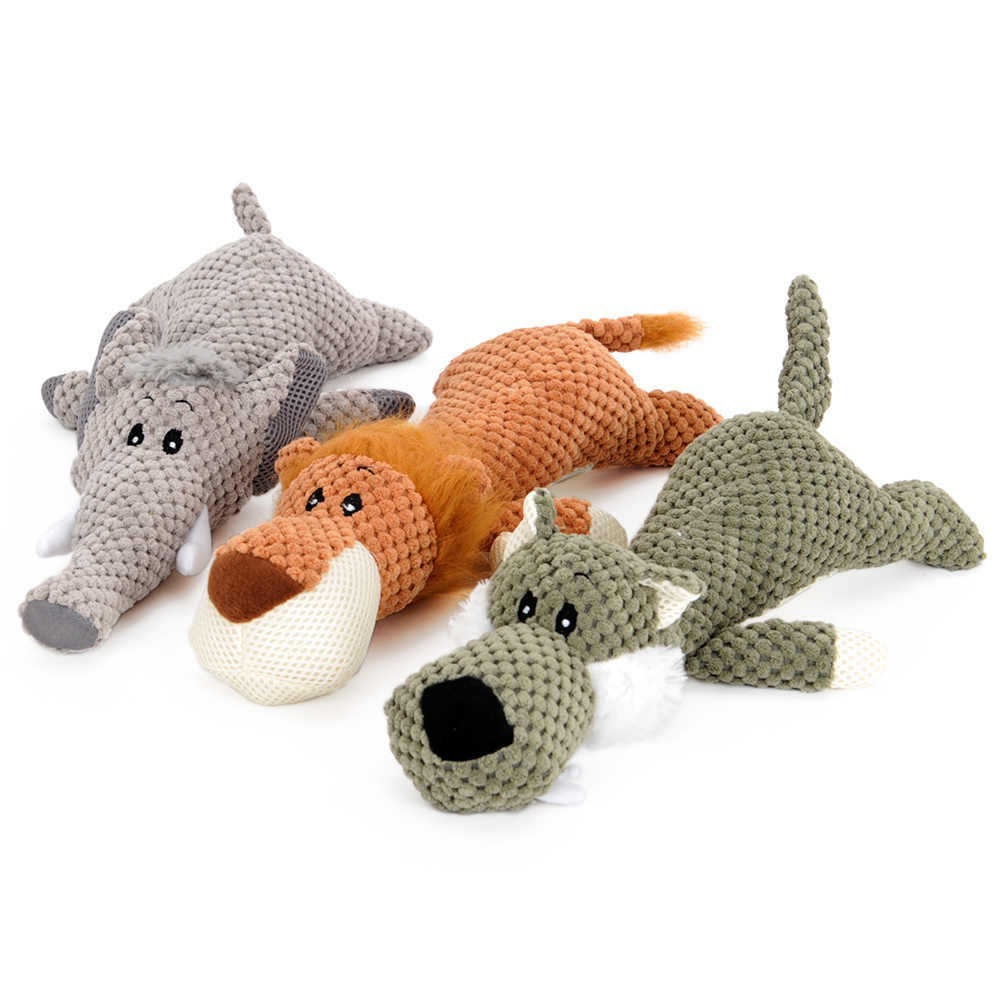Squeaking Squeazy Soft Toy - Durably Made for Small-Medium Pups - view 6