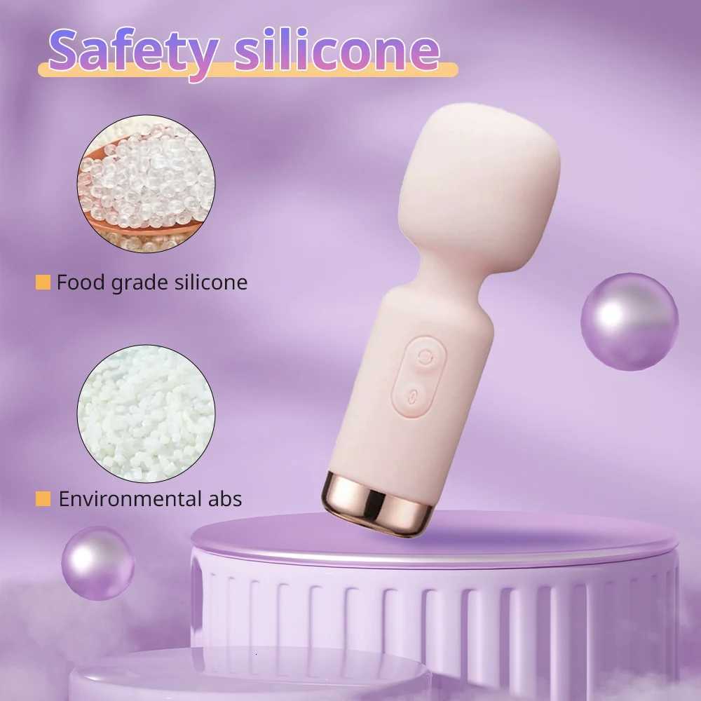 Mini AV Magic Wand Powerful Vibrator for Women G Spot Clitoris Vagina Anal Stimulator Dildo Adult Sex Toys 18 M260626 - view 6