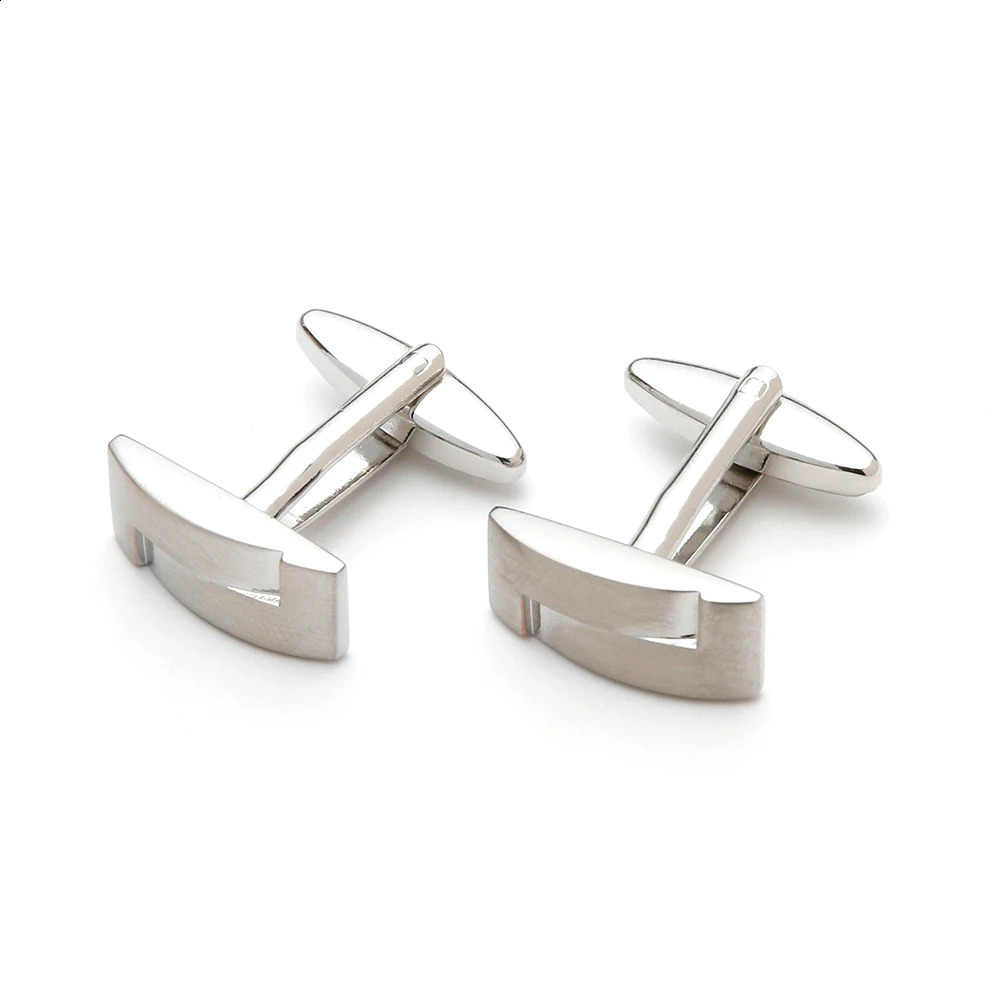 Cufflinks for Men TOMYE XK21S027 Classic Silver Color Square Button Cuff Links Dress Shirts Gifts Jewelry 260626 - view 6
