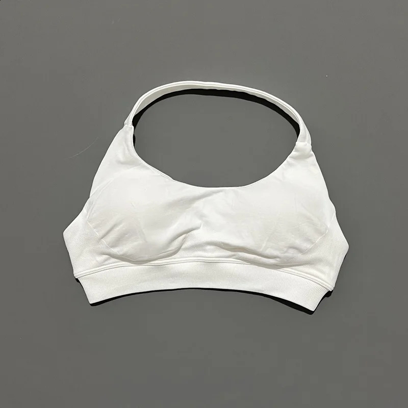 HISTELLO Sports Bra Women Seamless Yoga Underwear Halter Neck Strap Open Back Gym Top Workout Fitness Running Bra 260626 - view 5