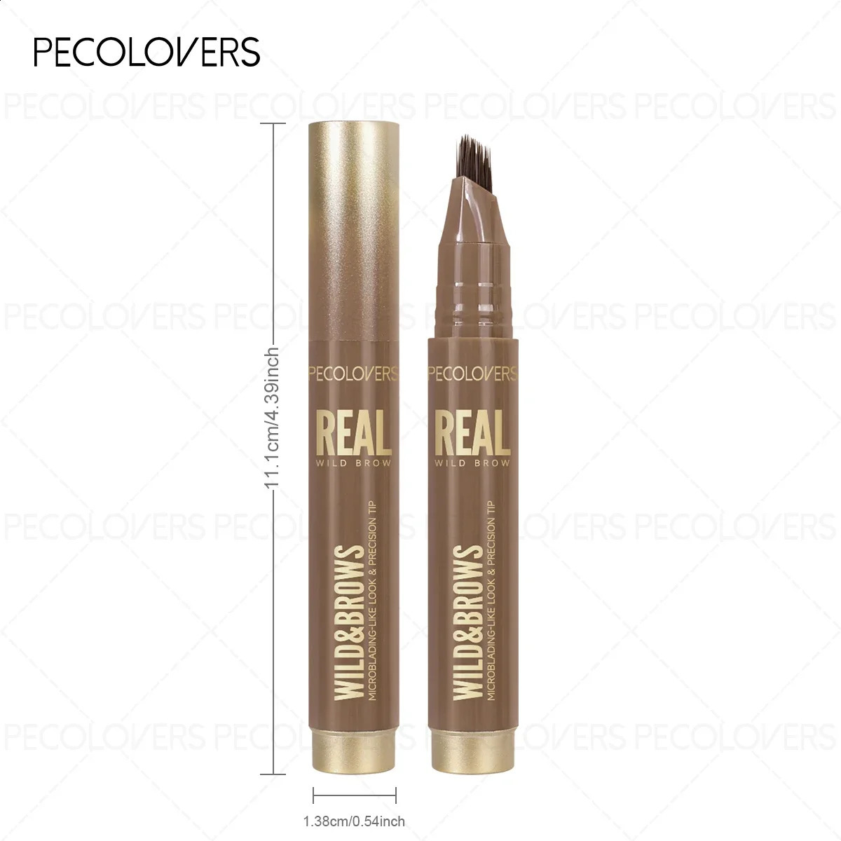 1PC Liquid Eyebrow Pencil - Multi-Function Hairline Filling Ideal for Holiday Makeup Christmas 260626 - view 5