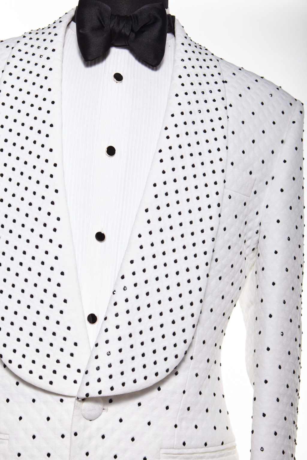Jacket Pants Beads Men Formal Business Office Suit Groom Wedding Dress Party Blazer Trousers Tuxedos 2 Pieces Customized - view 5