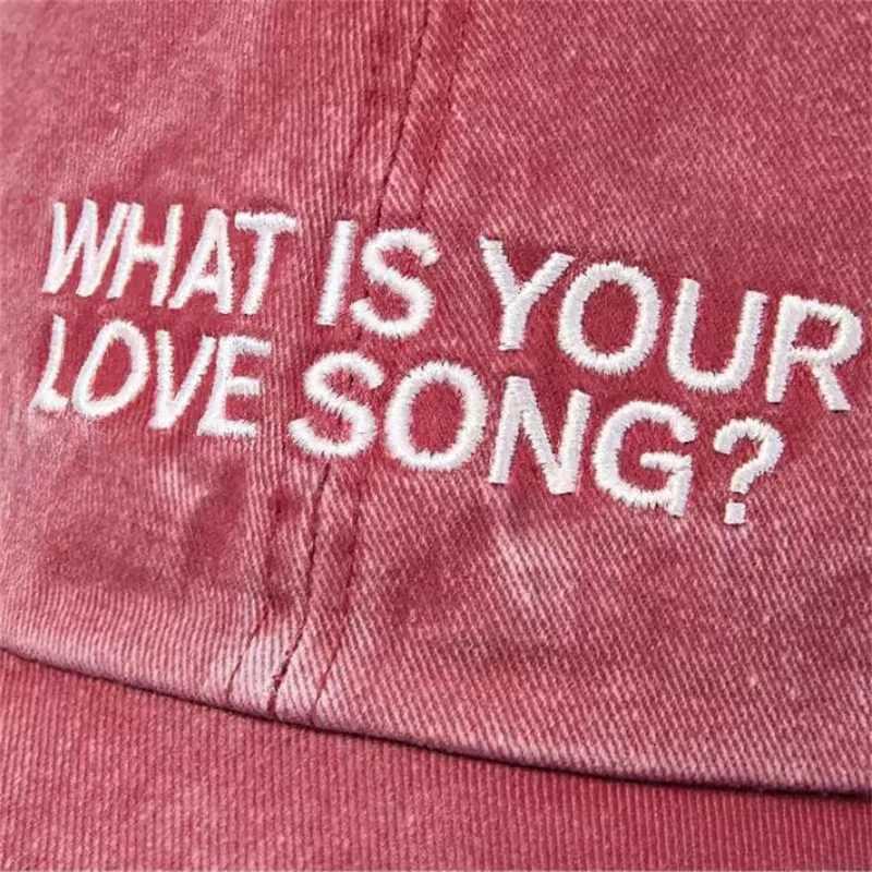 Your Is Kpop Love What Song Same Embroidery Baseball Tour Concert Visors Fashion Women Men Outdoor Baseball Caps M260626 - view 7
