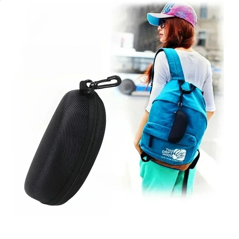 5/10pack Portable Zipper Sunglasses Protector Box Eye Glasses Case Box Oxford Travel Pack Glasses Case Accessories With Hook 260625 - view 6
