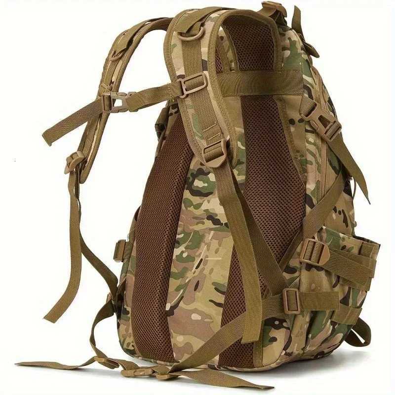 Tactical Backpack for Men 40L Camping Hiking Backpacks Reflective Outdoor Travel Bags Survival Molle Climbing Rucksack Bag M260626 - view 5
