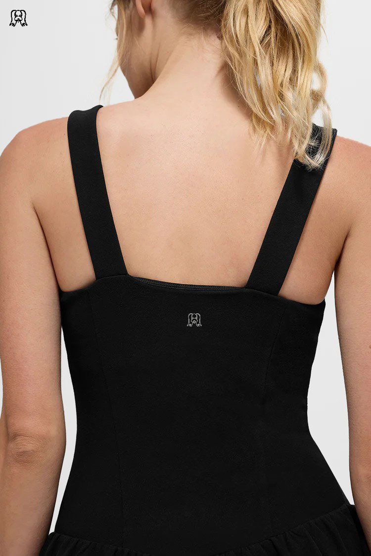 lucky dog yoga Outdoor breathable sports yoga golf dress with chest cushion to prevent light exposure - view 5